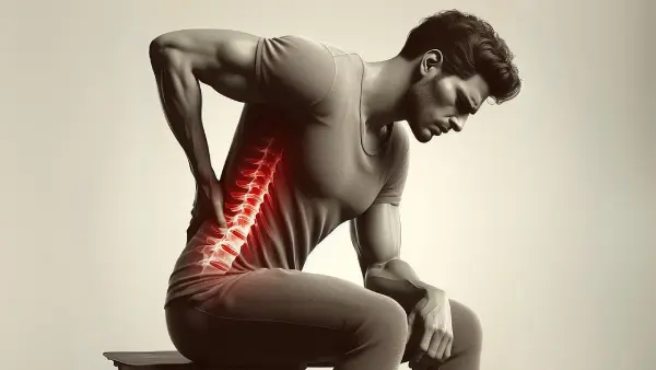 Physiotherapy treatment for lower back pain rehabilitation and mobility improvement.
