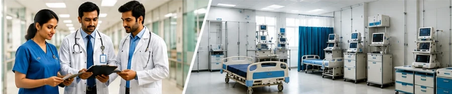 Hospitals, Clinics & Nursing Homes